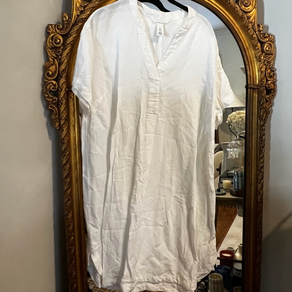 H&M Linen Cover Up Dress